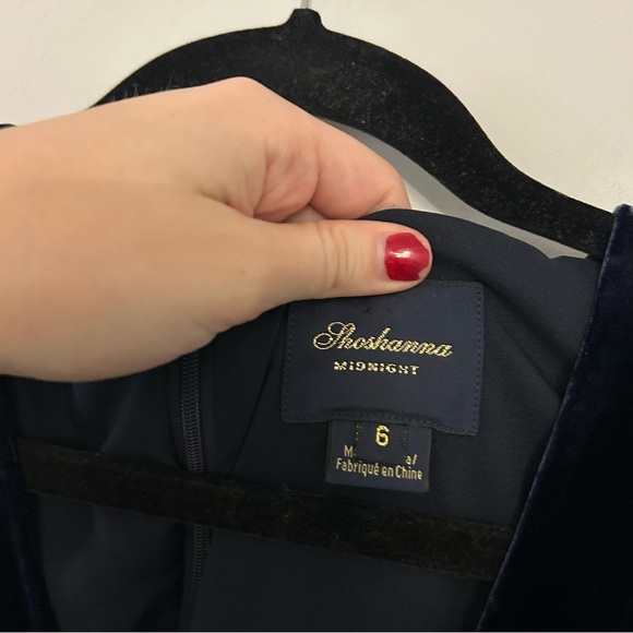 Shoshanna Midnight Brina Dress Caspian - Picture 4 of 8